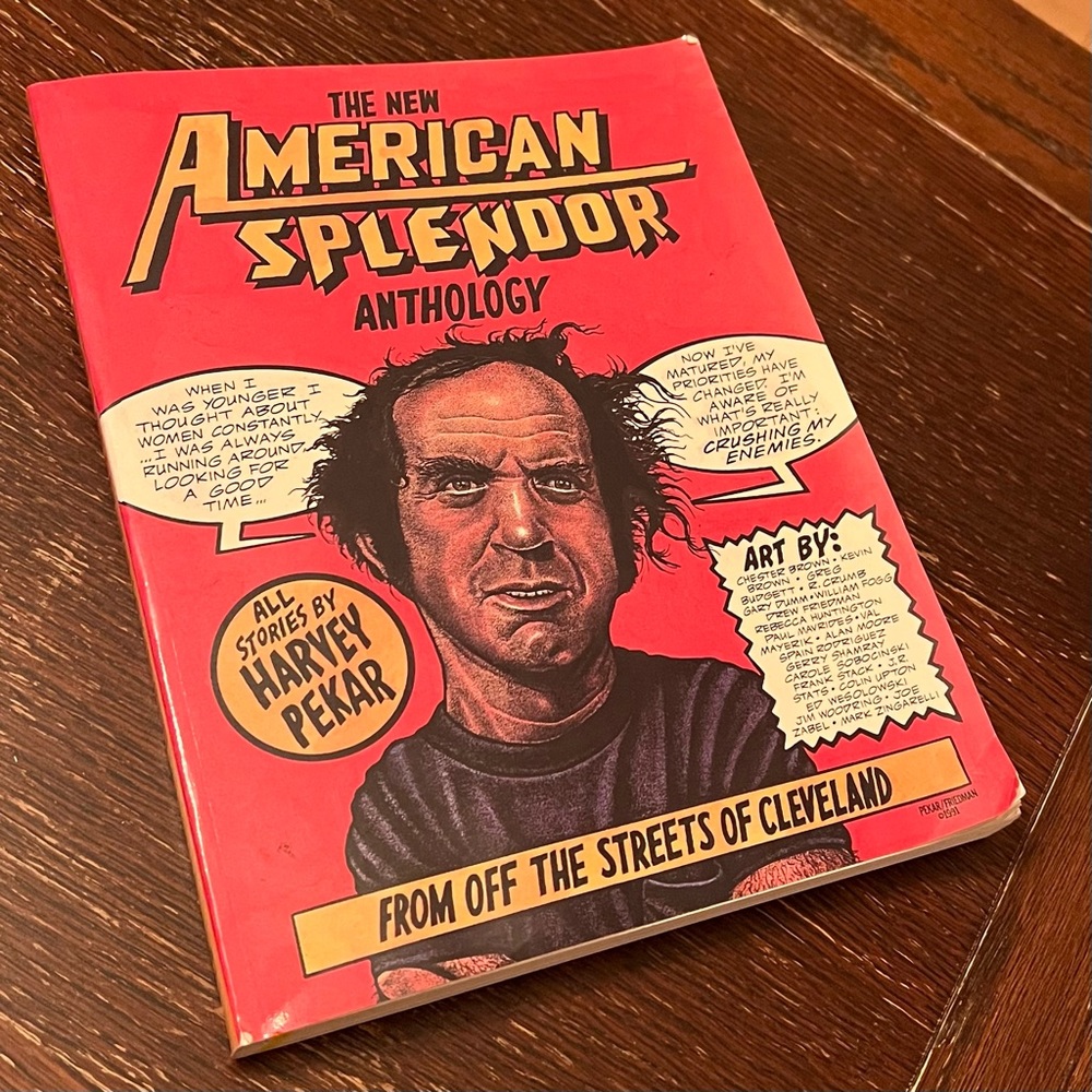 AMERICAN SPLENDOR Anthology Harvey Pekar, 1991. Softcover, comic book